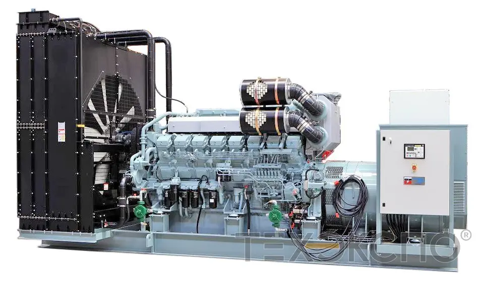 Высоковольтная дизельная электростанция 10,5 кВ мощностью 2000 кВт