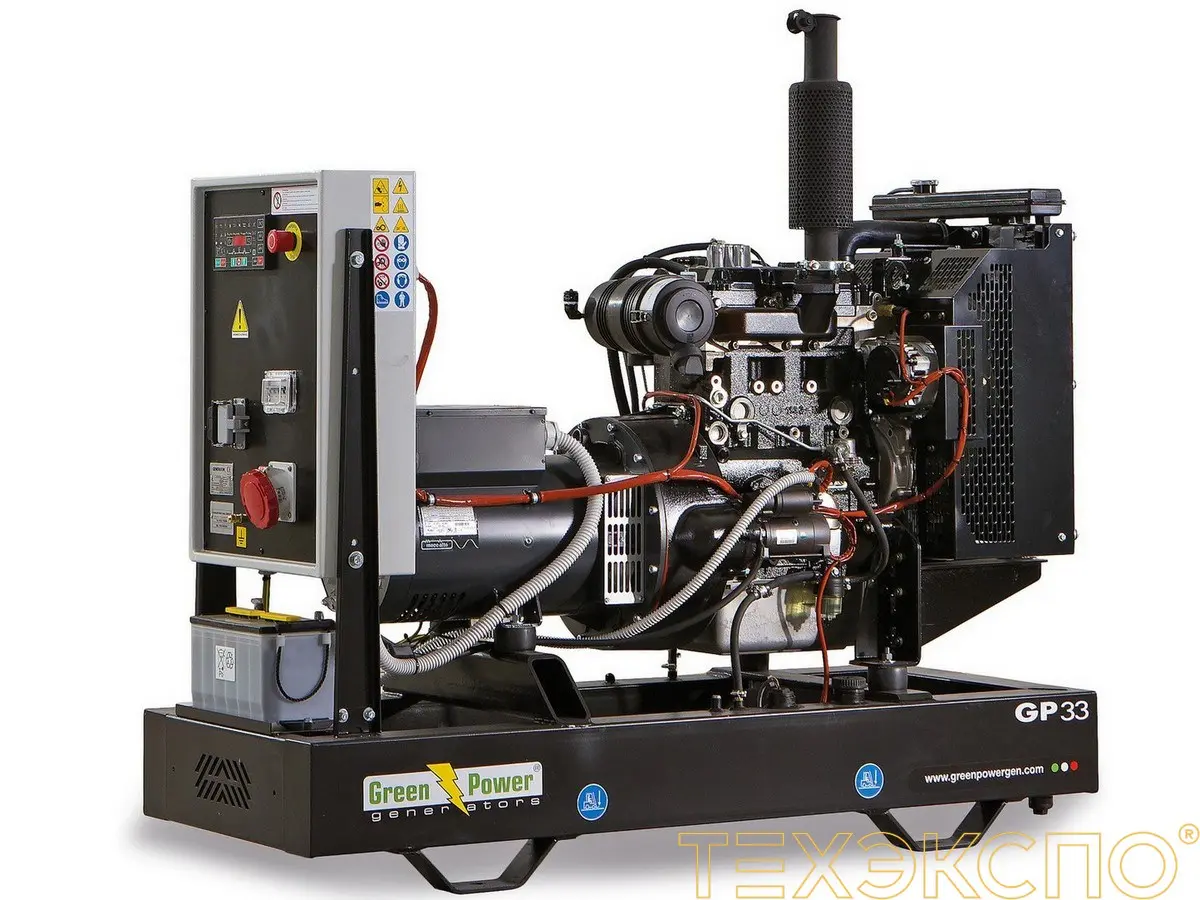 Дизель-генераторы Green Power в кожухе для коттеджа