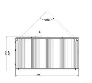 Контейнер для ДГУ 320 кВт для ковидного госпиталя в Мурманске – фото 10 из 10