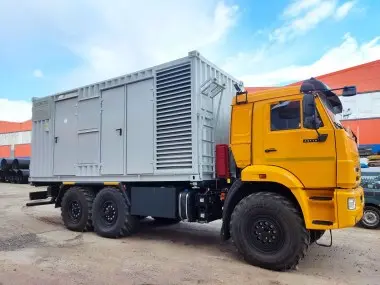 Передвижные ДЭС на шасси Камаза – фото 1 из 10