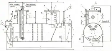 Емкости подземные горизонтальные дренажные (ЕП, ЕПП) – фото 3 из 5