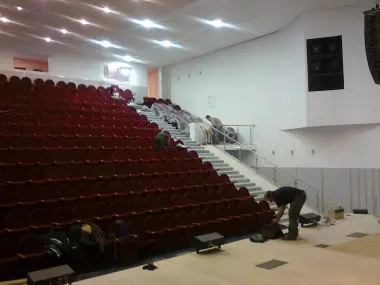  Капитальный ремонт концертного зала Мурманского областного Центра развития детского и юношеского творчества «Лапландия» – фото 9 из 23