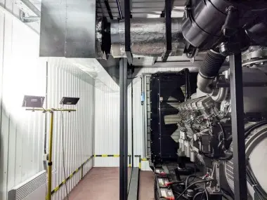 Контейнер с внутренней системой шумоглушения для бизнес-центра в Москве – фото 5 из 15