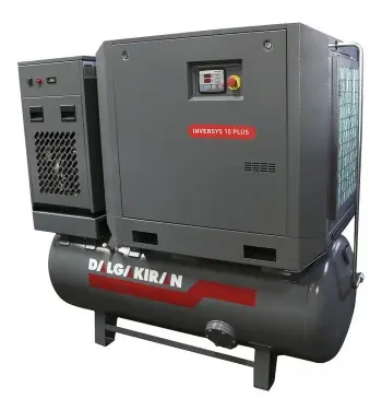 Компрессор винтовой INVERSYS Plus 7-13-250 мощностью 7.5 кВт