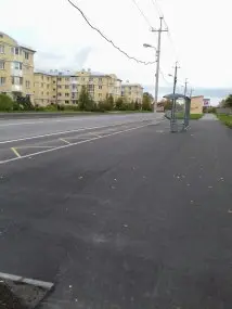  Капитальный ремонт проезжей части с организацией остановок городского пассажирского транспорта в Пушкинском районе – фото 46 из 48