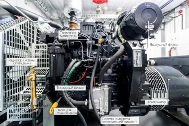 Комплектация контейнера для дизель-генератора 60 кВт – фото 5 из 15