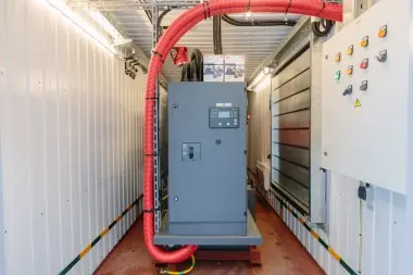 Контейнер для ДГУ 320 кВт для ковидного госпиталя в Мурманске – фото 3 из 10