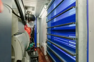 Контейнер для ДГУ 320 кВт для ковидного госпиталя в Мурманске – фото 5 из 10