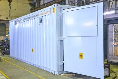 Два контейнера энергокомплекса 1200 кВт для производителя биопрепаратов Генериум – фото 9 из 15