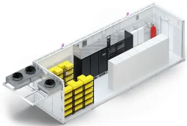 3D модели контейнерных и модульных ЦОД – фото 1 из 5