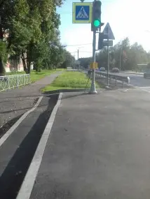  Капитальный ремонт проезжей части с организацией остановок городского пассажирского транспорта в Пушкинском районе – фото 36 из 48