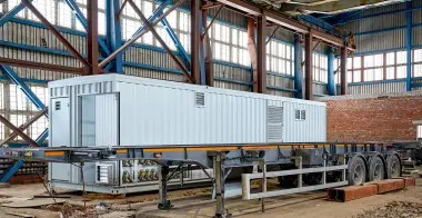 Два контейнера 13м на шасси длиной 14 м для ДЭС 4 МВт на АЭС Руппур – фото 3 из 15