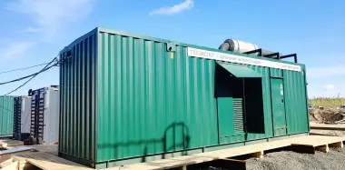 Четыре контейнера для ДГУ 1200 в параллели с РУ-6,З кВ для производства пиломатериалов – фото 3 из 15