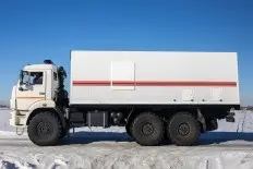 Передвижная ДГУ 100 кВт на КАМАЗе для Управления по обеспечению гражданской защиты Ленинградской области (МЧС) – фото 2 из 27